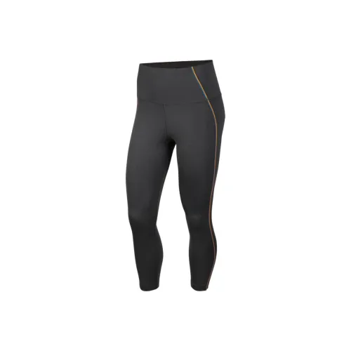 NIKE Toned Черные Женские Спортивные Брюки