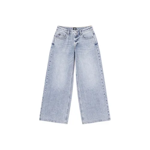 Lee совместный бренд SS25 Джинсы Женские Светло-Синий