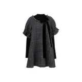 Голубо-серый в клетку