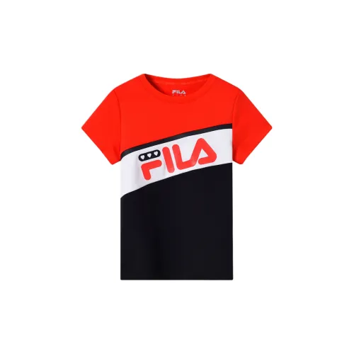 FILA KIDS T-рубашка Огонь Красный для детей 3-7 лет