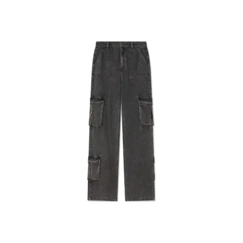 COVERINS Карго Брюки Женские Морской Зеленый