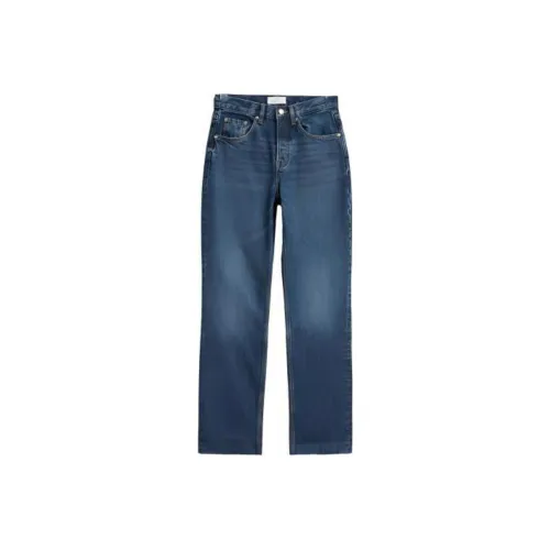 Other Stories Бирюзовый Синий Женские Джинсы