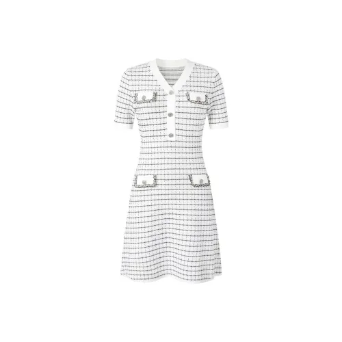 JZ Juzui Полоса Натуральный Белый Женский