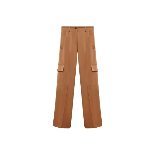 ERIKA CAVALLINI Карго Брюки Женские Коричневые