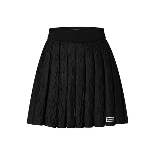 LOUIS VUITTON SS22 Повседневные короткие юбки Женские Черный