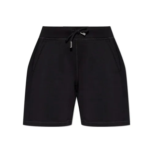 DSQUARED 2 Повседневные шорты Женские Черные