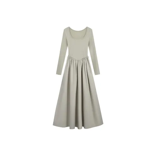 ARIADNAW STUDIO Длинное платье с длинными рукавами женское