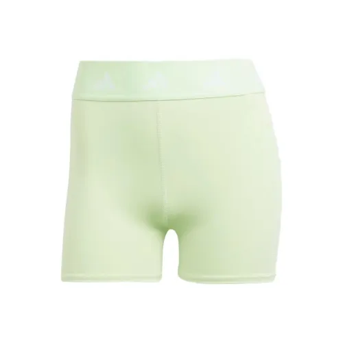 Adidas TECHFIT Короткие Леггинсы Повседневные Шорты Женские Зеленые