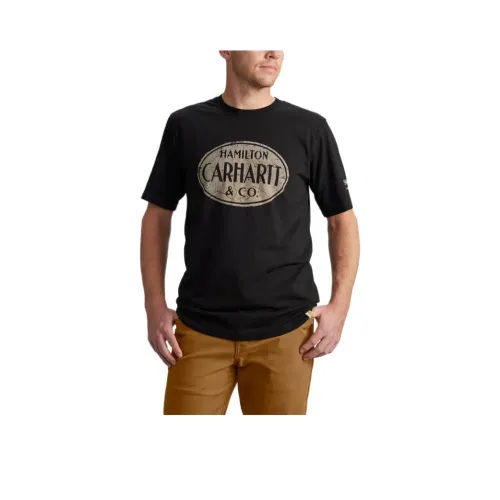 Carhartt Мужские Черные T-рубашки