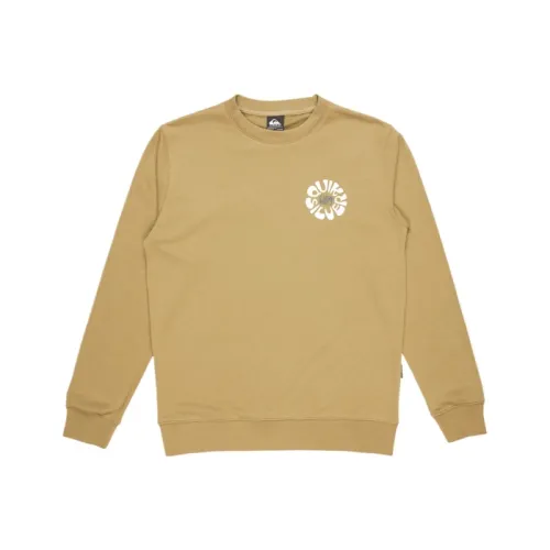Quiksilver Коричневый Мужской Свитшот
