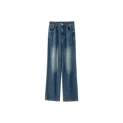 BANANA CICI Джинсы Женские Темно-синий