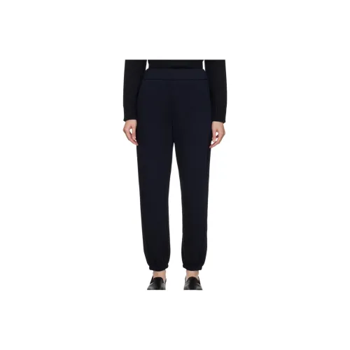 MaxMara FW23 Вязаные спортивные брюки женские темно-синий