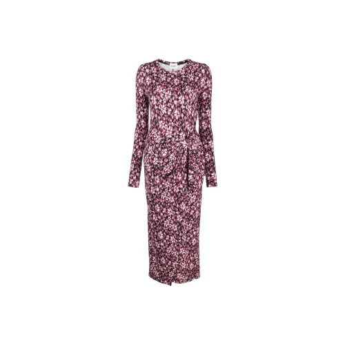 ISABEL MARANT Розовый Женские Длинные Платья с Рукавами