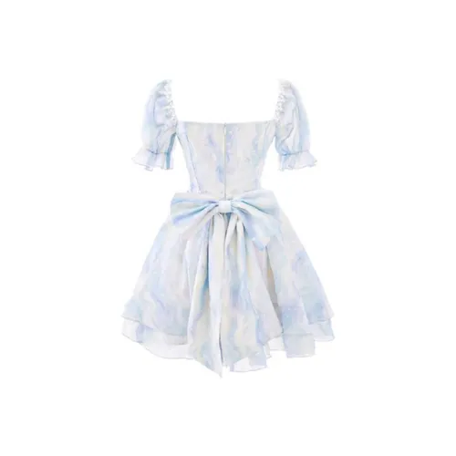 COVT Короткий рукав Платье Женское