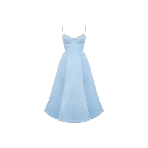 HOUSE OF CB MADEMOISELLE Slip Платье Женское Синий Синий