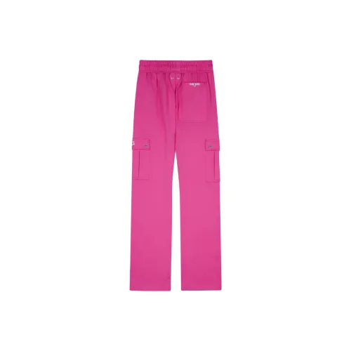 TEAM WANG Design Карго Брюки Женские Розовые Красные