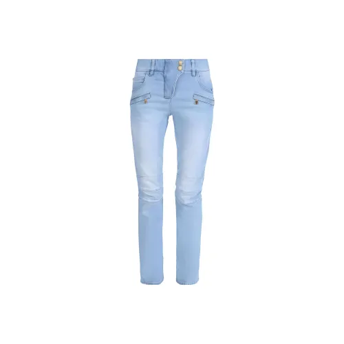BALMAIN Синие Женские Джинсы