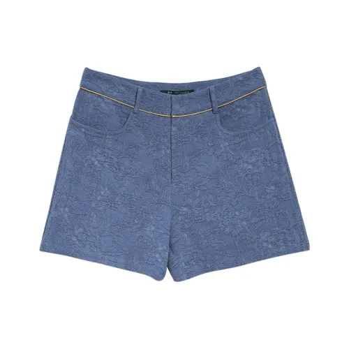 ROSESTUDIOBYGUOPEI Повседневные шорты женские синий