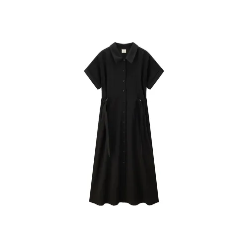 Giordano Короткий рукав Платье Женское