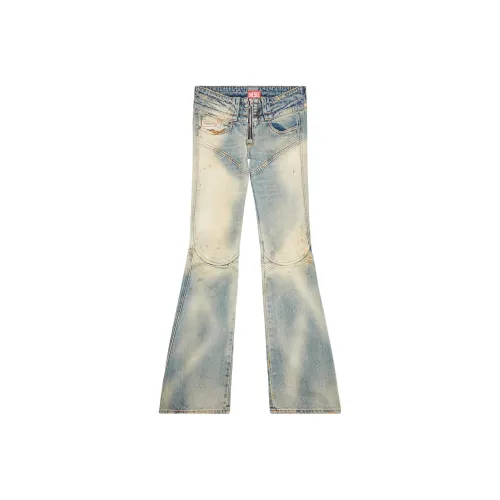 DIESEL Светло-синие Женские Джинсы