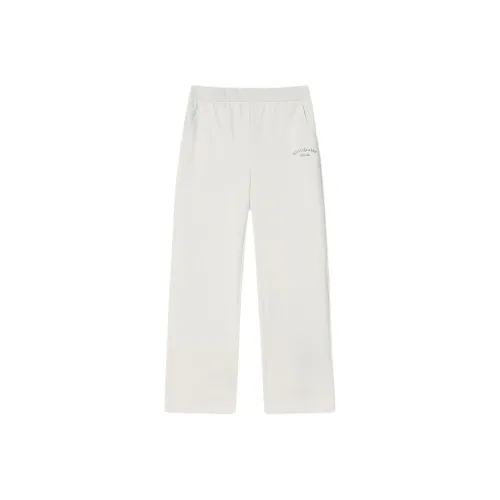 FILA Вязаные тренировочные брюки женские Jade Rabbit белого цвета