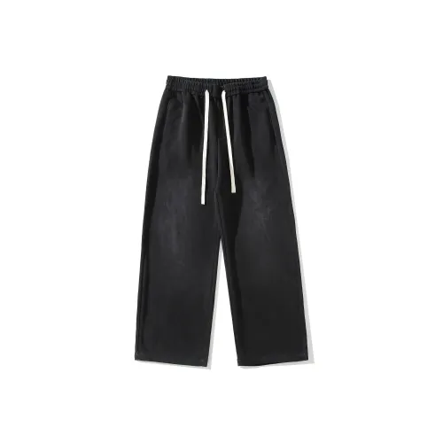 YINLEI Мужские черные джинсы