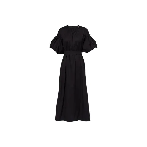 'S MAX MARA Короткий рукав Платье Женское Черное