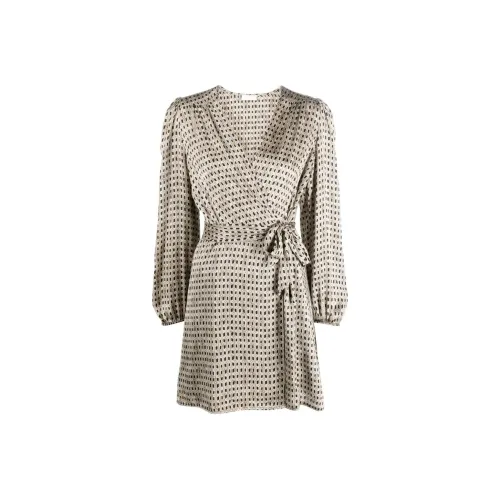 LIU·JO Длинное платье с длинными рукавами женское серое