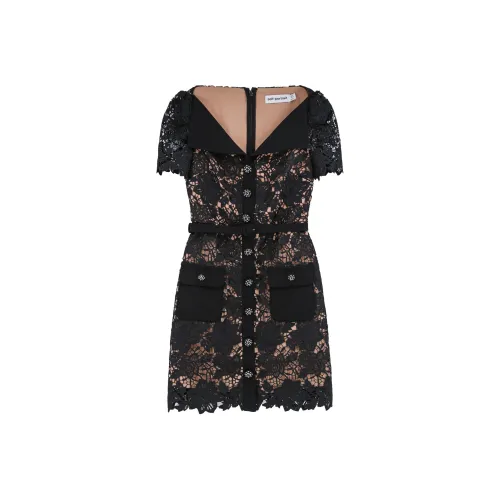 Self Портрет Короткий рукав Платье Женское