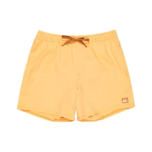 Quiksilver Желтые Мужские Плавательные Шорты
