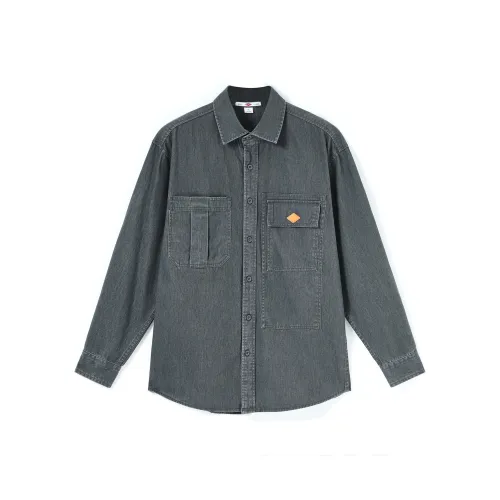 Lee Cooper Серые Мужские Рубашки