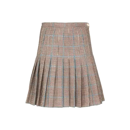 Off Белый Ss20 Серый Женские Повседневные Короткие Юбки