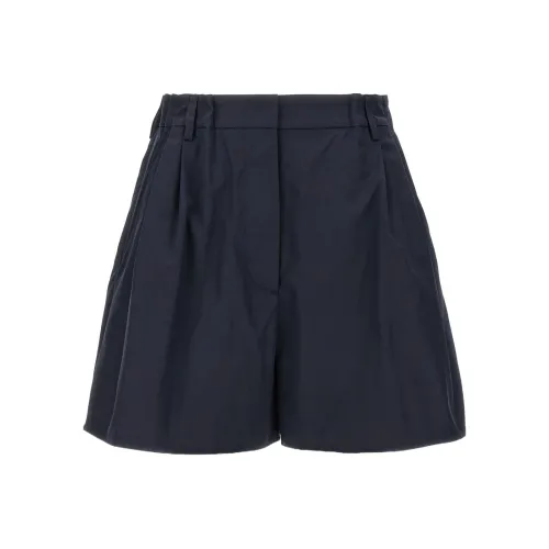 PRADA Повседневные шорты женские морской синий