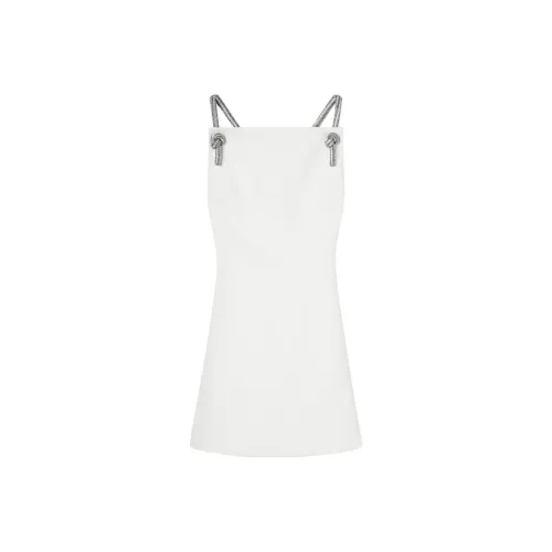 VERSACE Без рукавов Платье Женское Белое
