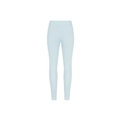 SKIMS Хлопок Rib Legging Leggings Женские Opal Опал
