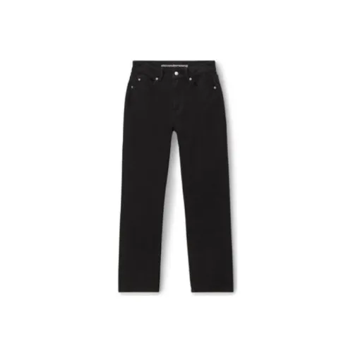 alexander wang Черные Женские Джинсы