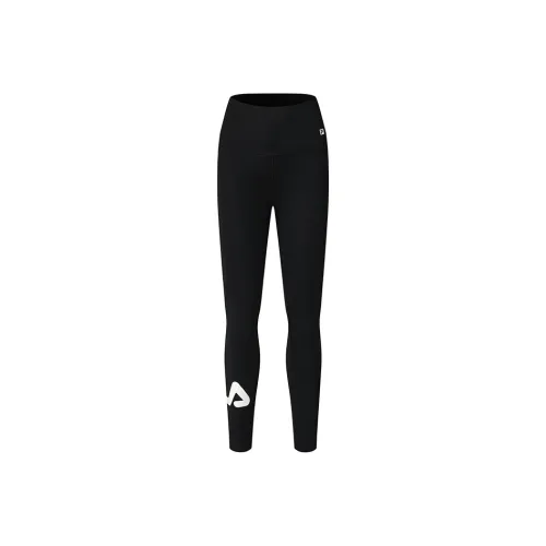 FILA Фитнес Темно-черные Женские Леггинсы
