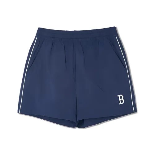 Шорты MLB Base Logo Casual Женские Темно-Синие