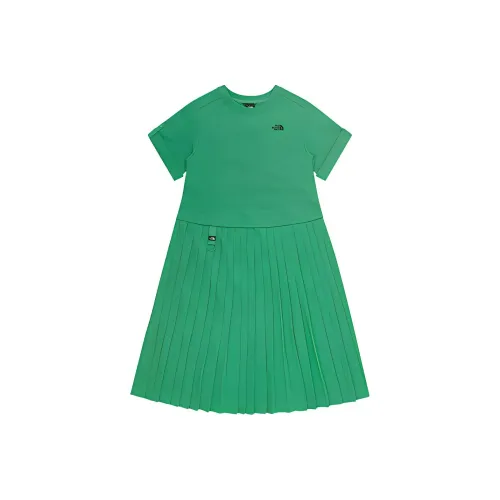 THE NORTH FACE Urban Exploration Короткий рукав Платье Женское Зеленое