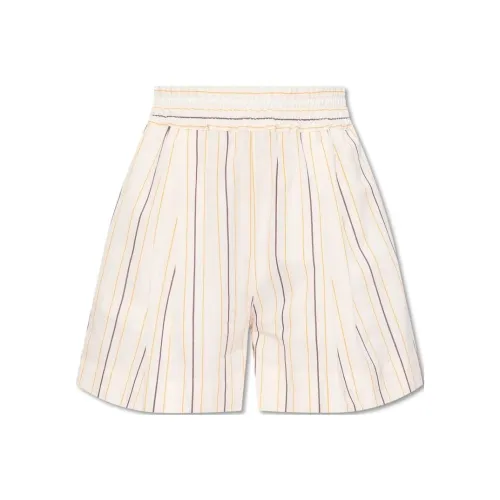 MARNI Повседневные шорты женские бежевый