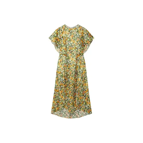 STELLA MCCARTNEY Многоцветные Женские Короткие Платья с Рукавами