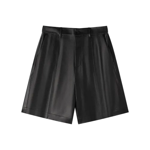 THE SEA LIFE Повседневные шорты Женские Черный маг