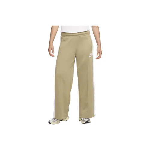 nike Вязаные тренировочные брюки женские оливкового цвета