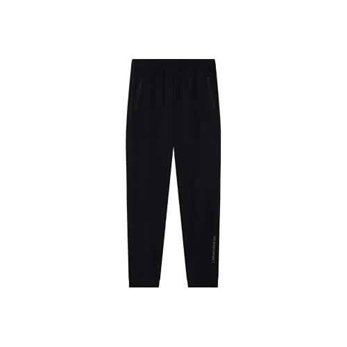 361° Вязаные тренировочные брюки Женские базовые Черный