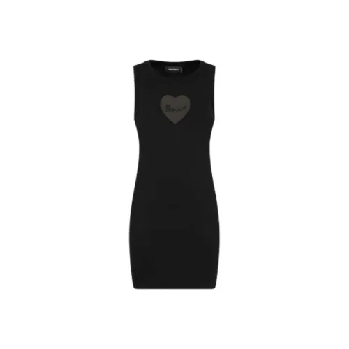 DSQUARED 2 Без рукавов Платье Женское Черное