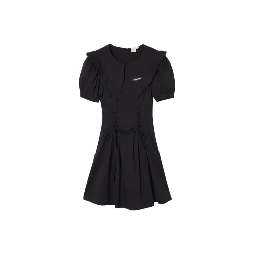 EPTISON WOMAN Женские Короткие Платья с Рукавами