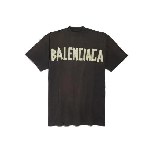 BALENCIAGA Черное Женское Короткое Платье с Рукавами