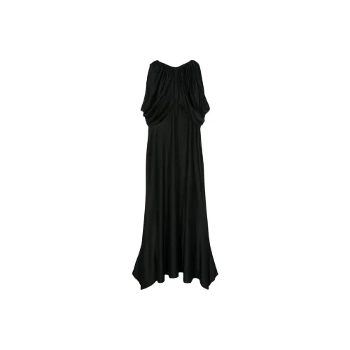 Paco Rabanne SS24 Sleeveless Dress Women's Black Пако Рабанне SS24 Без рукавов Платье Женское Черное