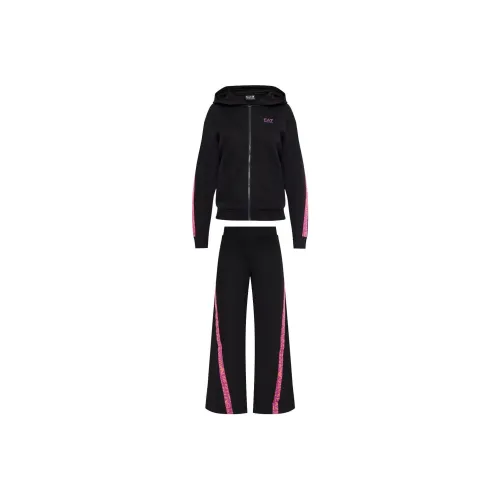 EMPORIO ARMANI EA7 Черный Женские Повседневные костюмы