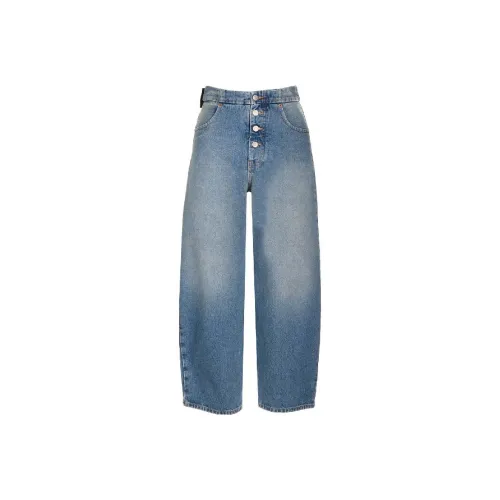 MM6 Maison Margiela Синие Женские Джинсы
